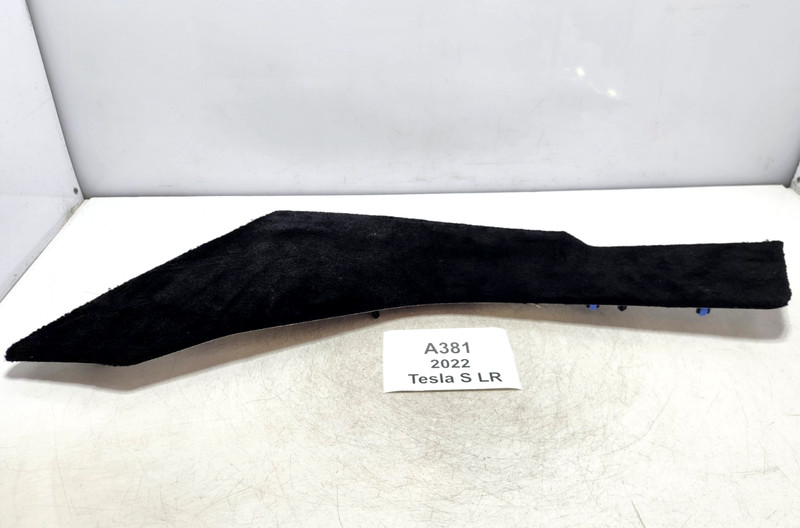 ✅ 21-25 OEM Tesla Model S Right Passenger Side Center Console Trim Panel Black