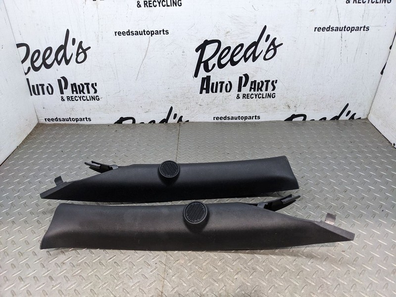 15-23 Mustang Coupe Black Pair LH RH A Pillar Cover Trim Panels OEM Fact 1193853