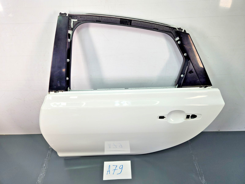 ✅ 16-23 OEM Jaguar XF 35t Rear Left Driver Door Shell Panel White