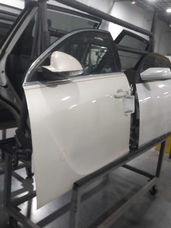 2015 Buick Regal Left Front Door White 4DR SED 116K Miles OEM Used Part