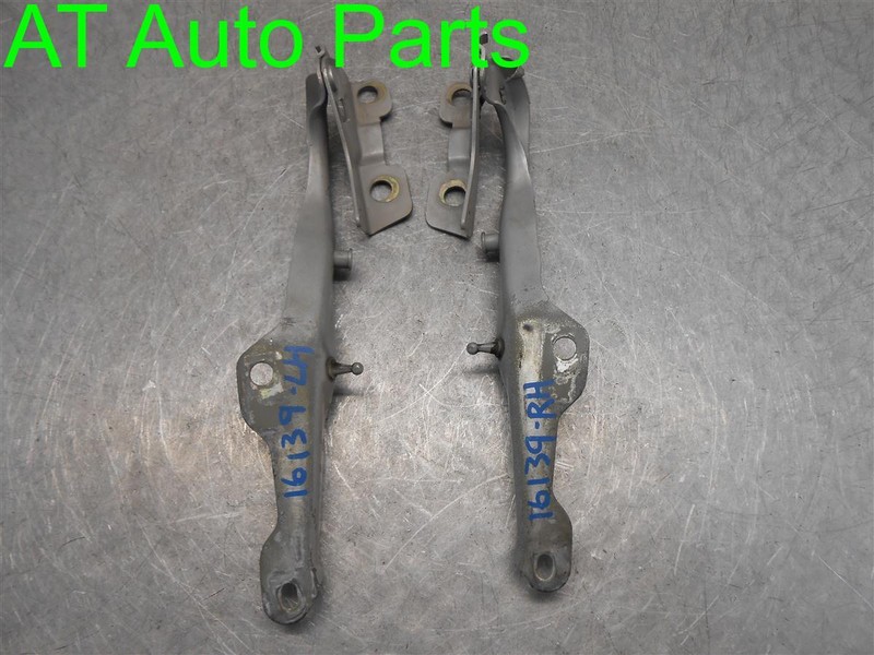 2005 FORD EXPEDITON HOOD HINGE HINGES SET OF 2 GRAY OEM
