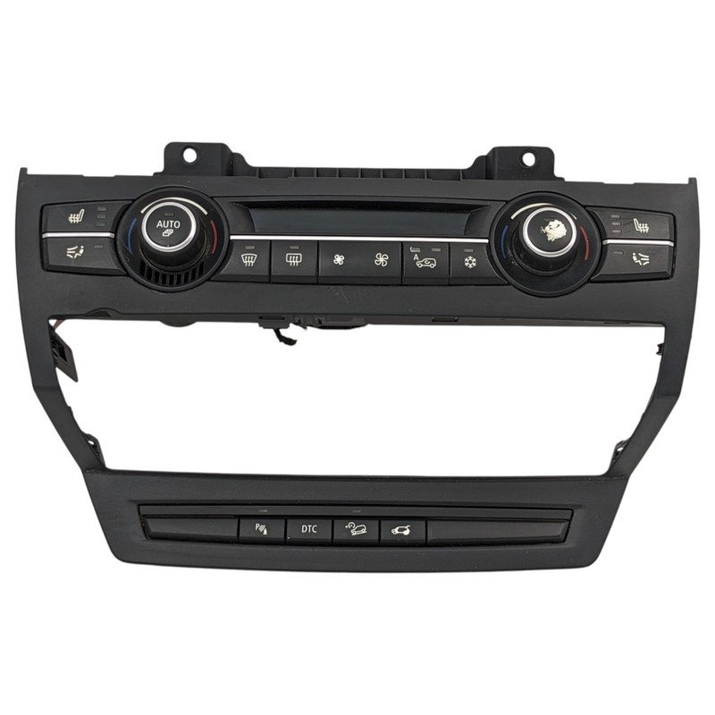 07-13 BMW X5 X6 E70 E71 CLIMATE CONTROL SWITCH PANEL CONSOLE TRIM PANEL