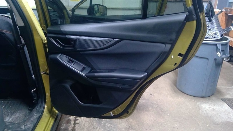 CROSSTREK 2021 Passenger Right Rear Door Trim Panel Rear 1790764