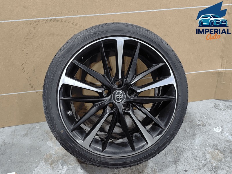 2018-2020 Toyota Camry Alloy Machined Wheel Rim 19x8J W/ Tire 235/40ZR19 OEM
