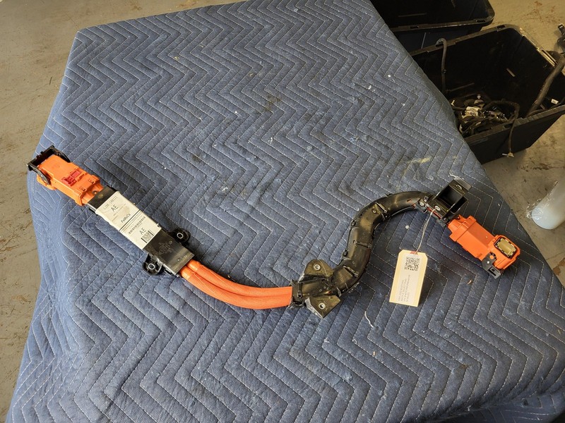 Used Oem Ford High Voltage Battery Cable Harness 2021-2024 Mustang Mach-E RWD