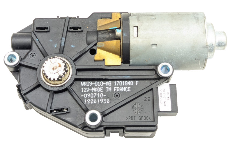 2011 BMW F10 535i Upper Overhead Sunroof Adjustment Motor 7193398 OEM