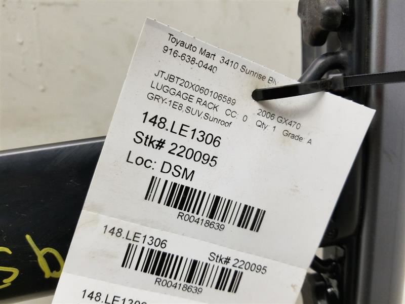 03 04 05 06 07 08 09 Lexus GX470 Luggage Roof Rack