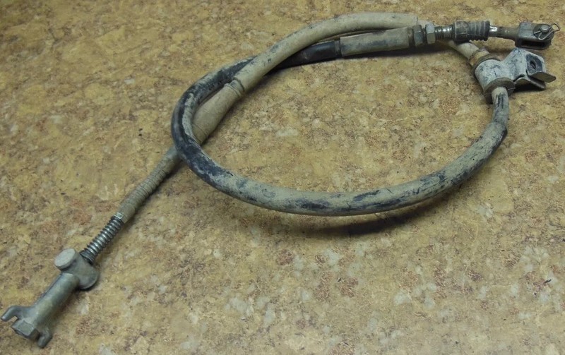 2009 Suzuki King Quad Kingquad 500 AXI Rear Back Drum Brake Cable Short 09