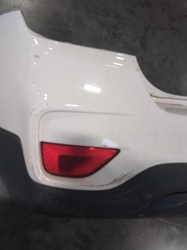 2019 Chevrolet Trax White OEM Bumper Assembly - Used, Damage Noted