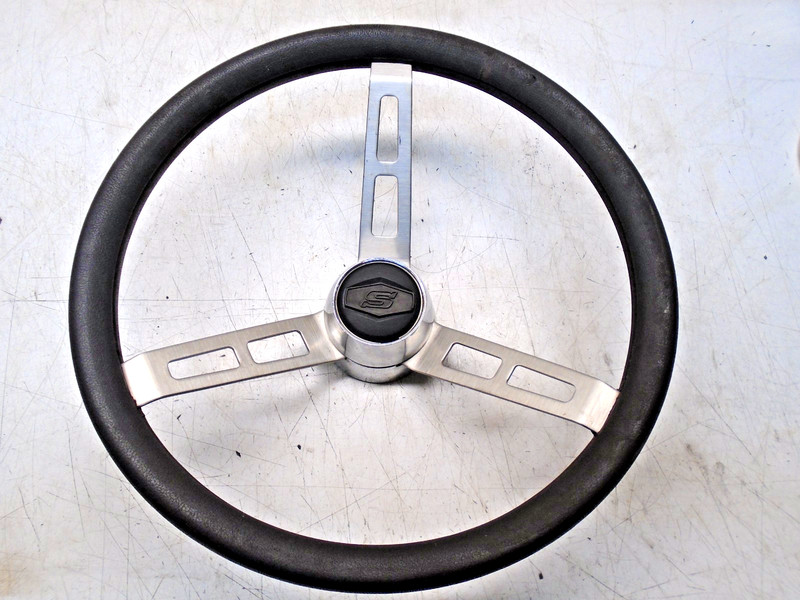 ZZ1 Marine 3 Spoke Boat Steering Wheel 14"
