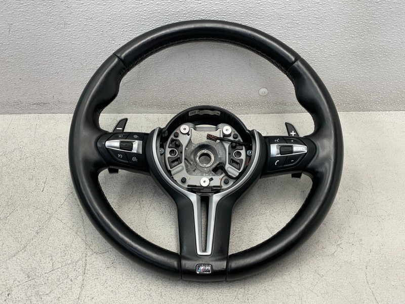 15 16 17 18 BMW X5 M F85 Steering Wheel W/Switches & Shifters M Sport 1621 OEM