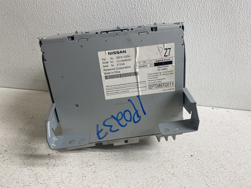 2011 Nissan Murano NON-NAV Radio Stereo Block NON-2GB Single Disc CD Player AMFM