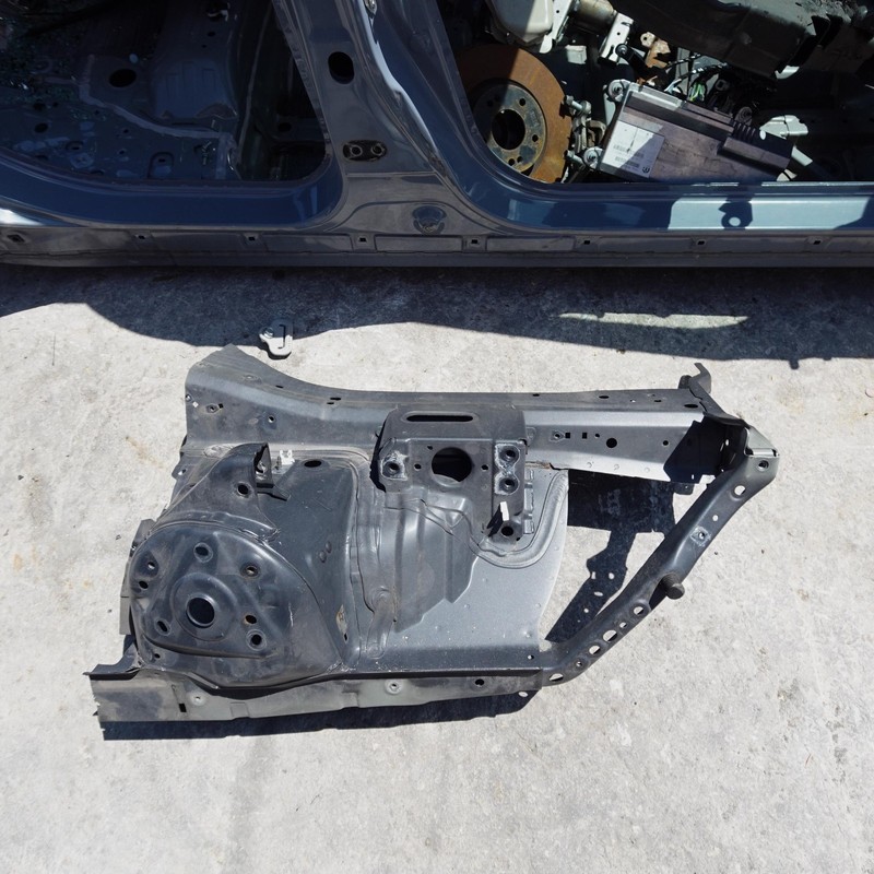 2019-2025 NISSAN ALTIMA Front Left Rail Apron Horn Body Frame Cut OEM