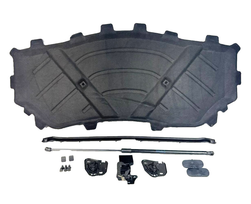 📌 2015-2018 AUDI Q3 HOOD INSULATION PAD COVER W/ FULL SET 8U0863825A OEM
