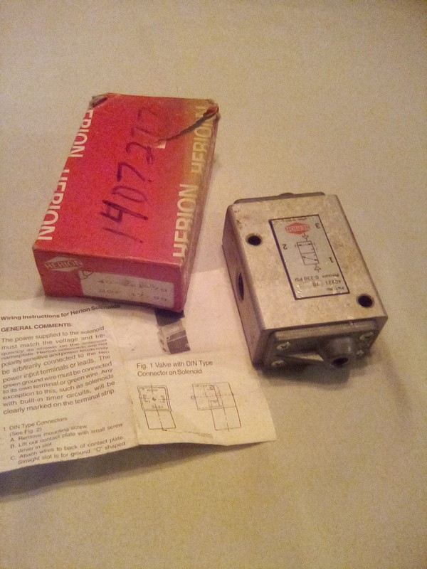 Heroin 40-221-70 SOF 17/99 Solenoid Valve