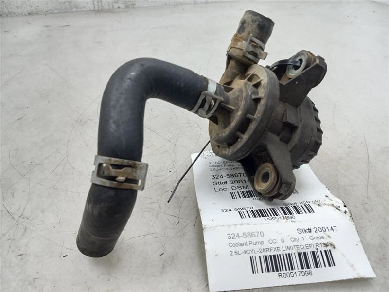 13-18 TOYOTA AVALON LIMITED 2.5L FWD AT ENGINE COOLANT PUMP