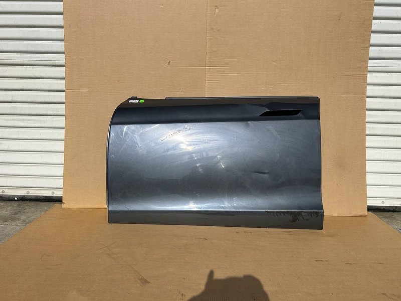 ✅2012+ Tesla Model S OEM Front Left Side Door Shell Panel Gray w/dent