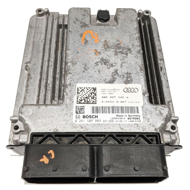OEM Engine Control Module ECU Audi A8 Quattro 4.2L V8 2011 2012 / 4H0907560A