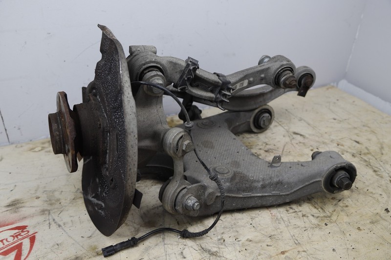 11-16 BMW F10 528 535 550 Rear Right Suspension Knuckle Wheel Hub Spindle Arms