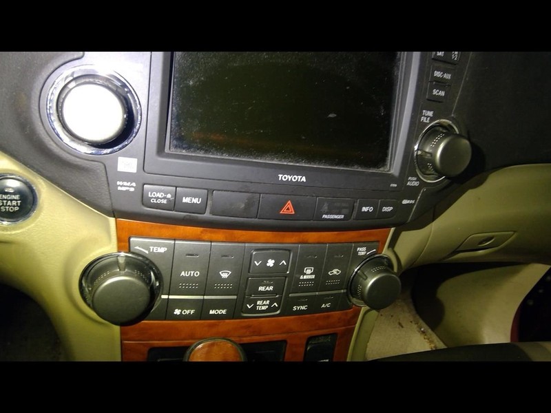 Temperature Control Front Automatic Control AC Fits 08-10 HIGHLANDER 1558274