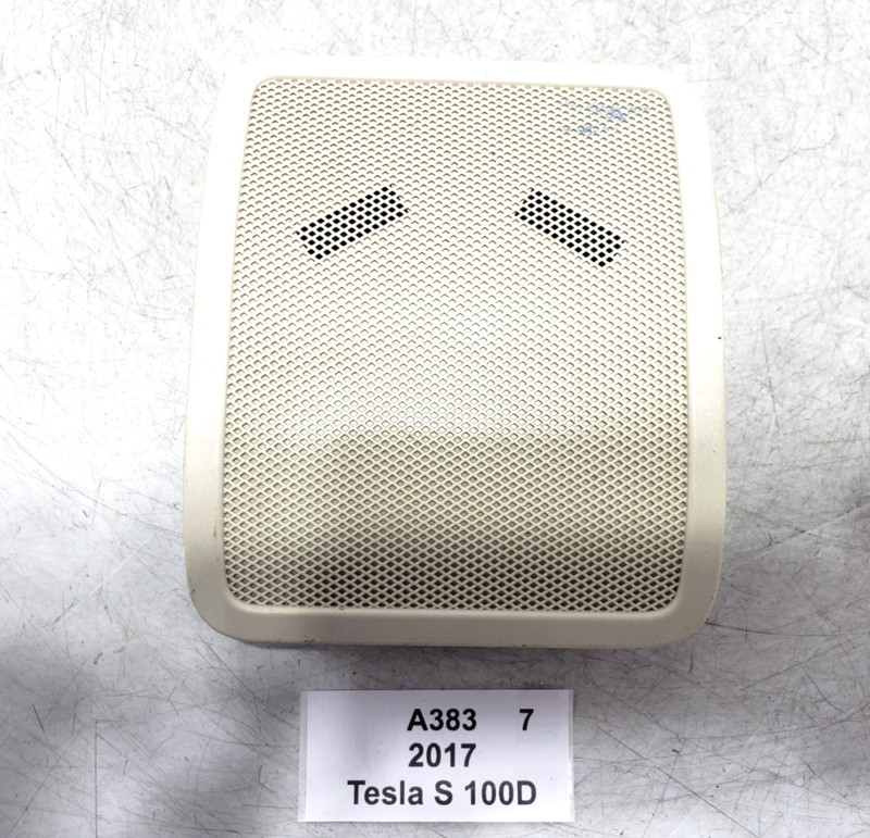 ✅ 12-20 OEM Tesla Model S Front Roof Overhead Console Dome Microphone Beige