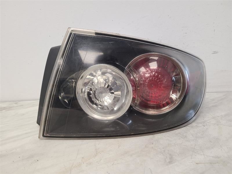 Passenger Tail Light Sedan Quarter Panel Mounted Fits 07-09 MAZDA 3 557374