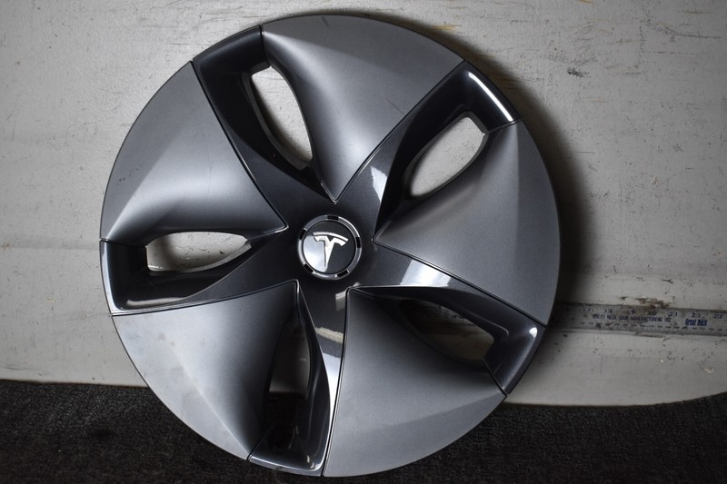 2017-2020 TESLA MODEL 3 M3 AERO WHEEL RIM COVER HUB CAP 18" INCH 1044231-99-B