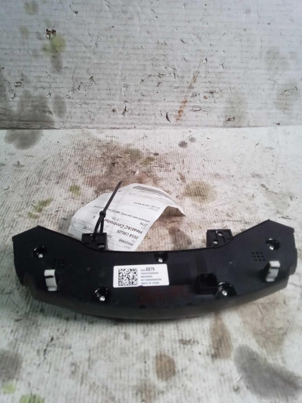 2018 Chevrolet Cruze A/C Selector Switch OEM Grey 39028879 146k Miles