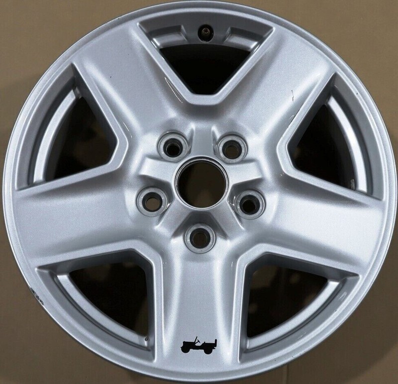 Mopar 17x7.5 17" x 7.5" SILVER Rim Wheel Jeep Gladiator Wrangler 6KC86TRMAA