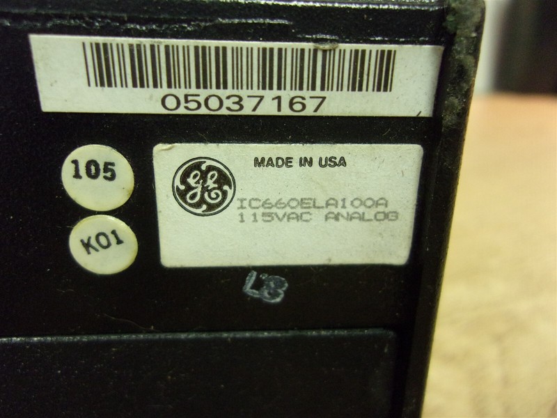 GE Fanuc IC660ELA100A Genius Analog Module *FREE SHIPPING*