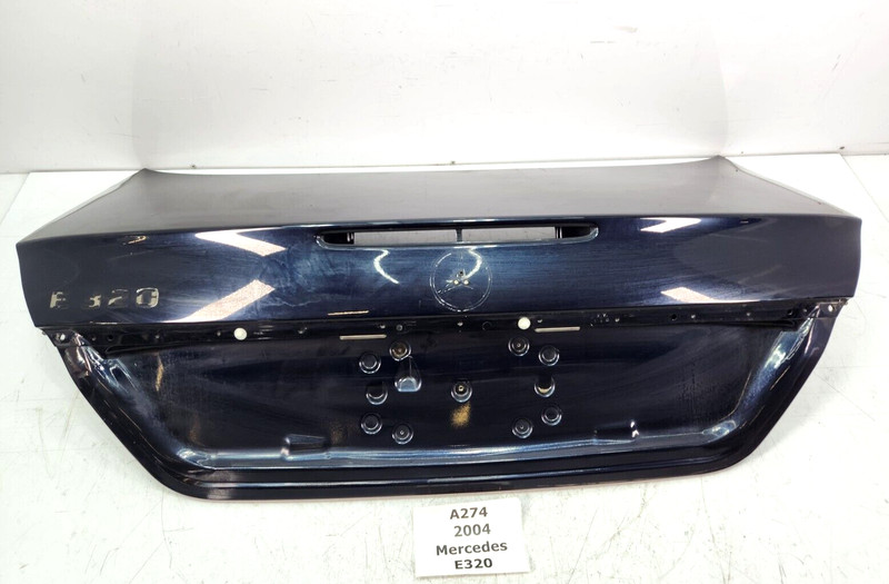 ✅ 03-06 OEM Mercedes E320 E500 W211 Rear Trunk Lid Panel Deck Shell Blue 359U*
