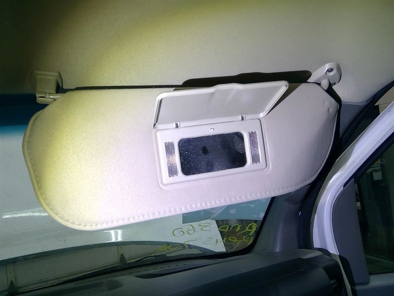 Passenger Sun Visor Cloth With Illumination Fits 03-24 EXPRESS 2500 VAN 1751684