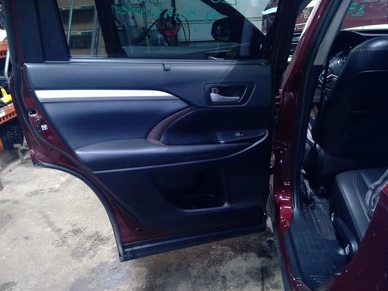 HIGHLANDER 2019 Driver Left Rear Door Trim Panel Rear 1777931