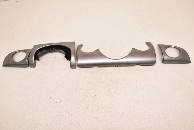 Mini Cooper Alloy Patina Dash Trim Covers R53 R50 Genuine 2002-2006