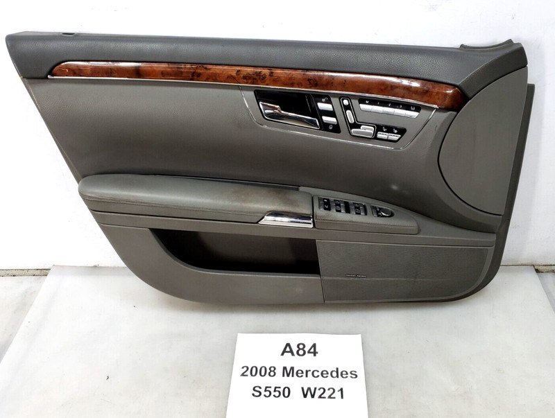 ✅ 07-13 OEM Mercedes W221 S550 Front Left Driver Side Door Panel Harman Kardon