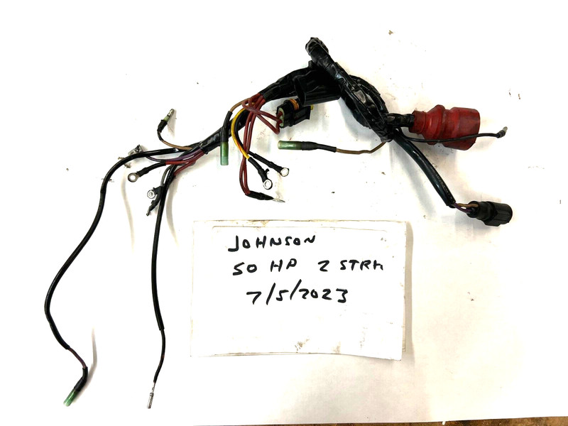 Johnson Evinrude 1992-1997 Engine Wire Harness 40 48 50 HP 0584686 FRESHWATER!