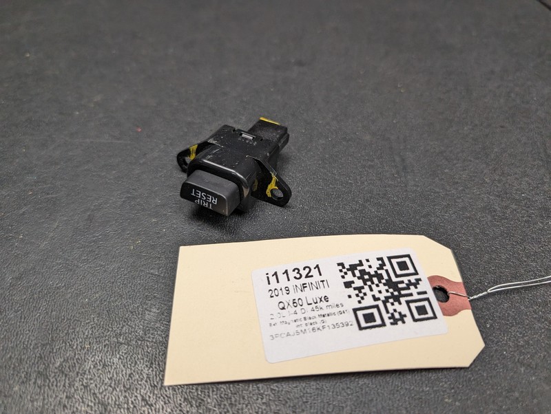 Trip Reset Control Switch 2019 Infiniti QX50 25273-5NA0A 2020 2021 2022 2023