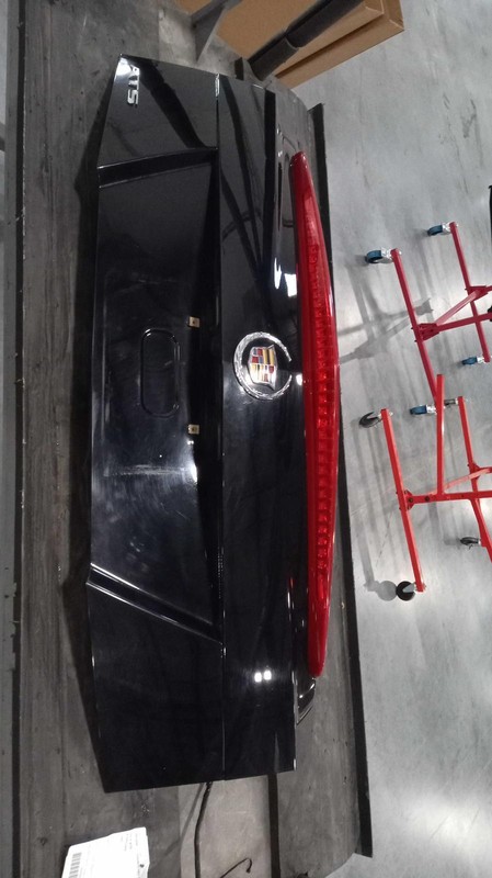 2014 Cadillac ATS Black Deck Lid OEM 22806598 Used 137K Miles