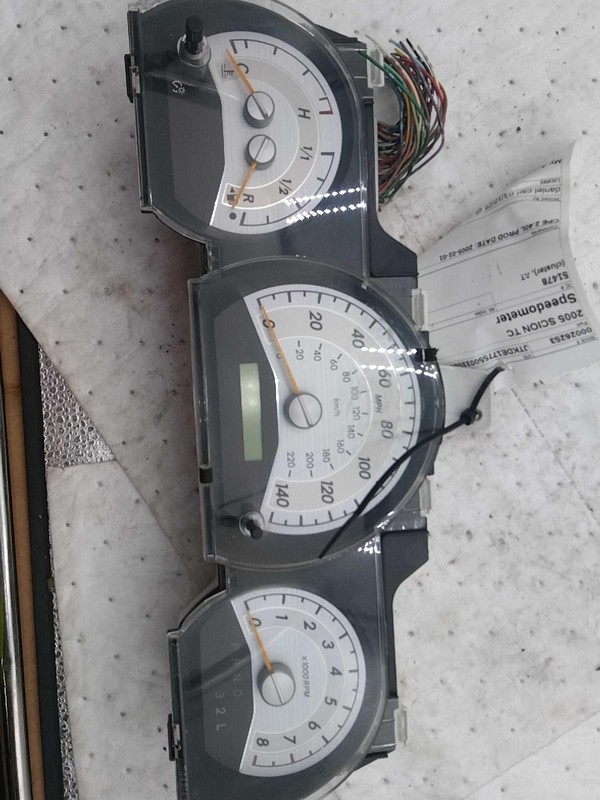 2005 Scion TC Speedometer Gauge OEM Grey 141K Miles Warranty NJ25-26253-667289