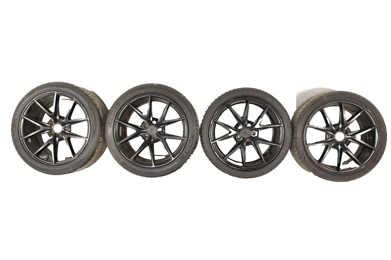 MERCEDES BENZ NICHE M130 WHEELS WHEEL RIM RIMS SET OF 4 WITH TIRES OFFSET 5X112