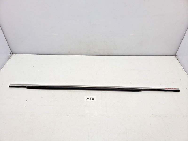✅ 16-23 OEM Jaguar XF Rear Right Passenger Door Window Belt Molding Trim Chrome