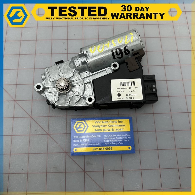 99-06 BMW E38 E46 SUN ROOF SUNROOF MOTOR ACTUATOR OEM
