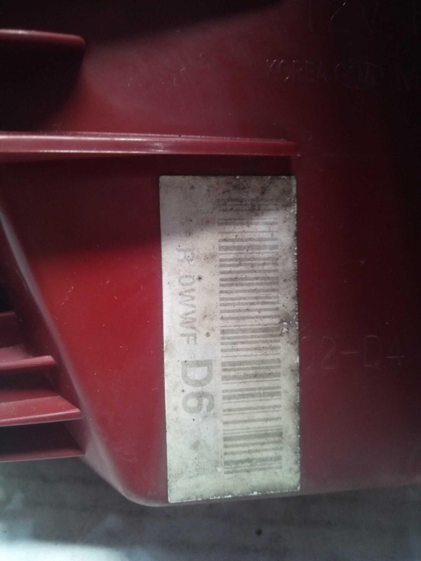 2018 KIA OPTIMA Right Grey Tail Light Assembly OEM 483180 Used 95K Miles