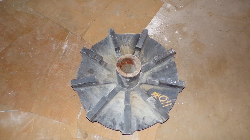 Rubber Gear 2'10-1/2", 1-7/8" Thick, 3-7/8" High, 1'2-1/4" bore *FREE SHIPPING*