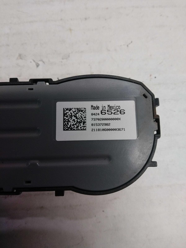 Used A/C Selector Switch fits: 2018 Gmc Terrain opt CJ2 ID 84173748 Grade A