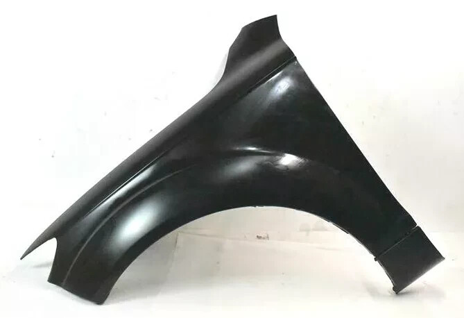 07-12 Audi Q7 Front Left Drive Side Wing Fender Shell Panel Black OEM