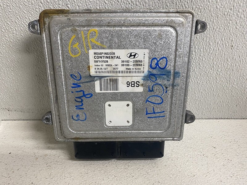 2012-2013 Elantra 1.8 SED Auto NON-START STOP w Conventional Ignition Ecu Pcm