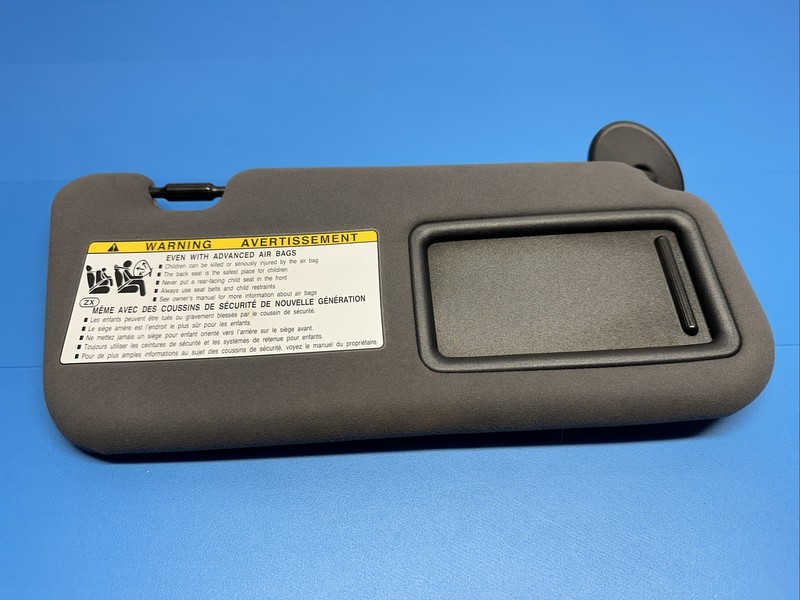RIGHT SUNVISOR | 2015 - 2019 Lexus RC350 RC F RC200T Black Cloth OEM RH RF