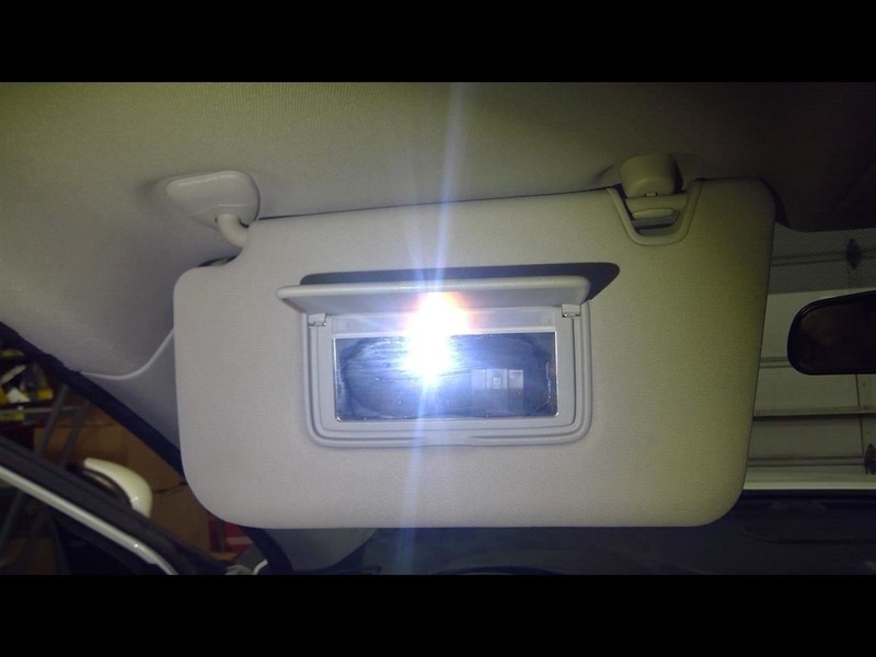 Driver Left Sun Visor With Illumination Fits 14-17 ROGUE 1687898