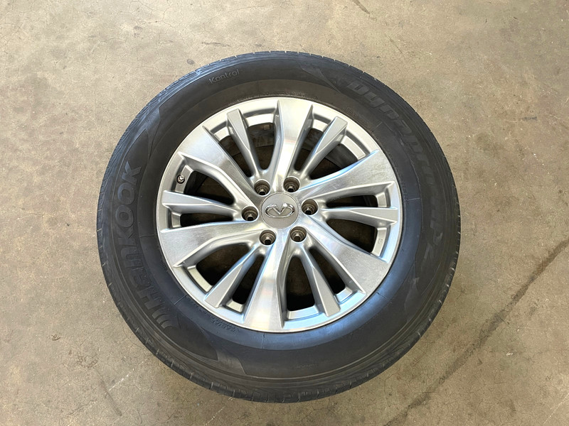 ⭐2011-2017 INFINITI QX80 WHEEL RIM TIRE 275/60/20 20X8 12 SPOKE OEM LOT2628